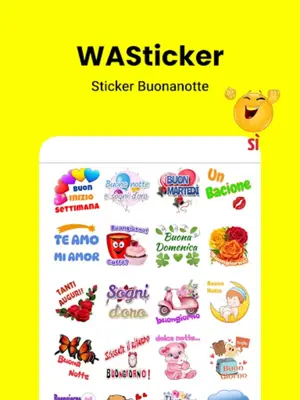 Sticker buongiorno android App screenshot 2